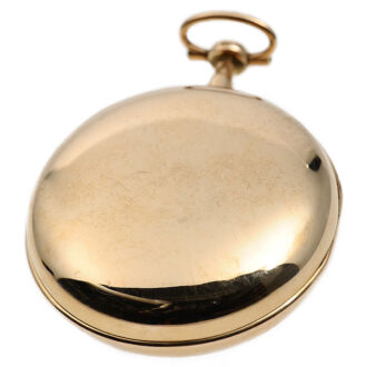Swiss automatic pocket watch with regulator dial Circa 1810