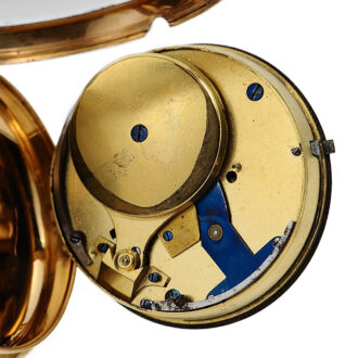 Swiss automatic pocket watch with regulator dial Circa 1810