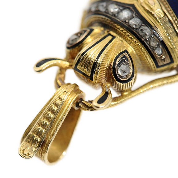 Swiss gold, enamel and diamond-set beetle watch Circa 1870 Swiss gold, enamel and diamond-set beetle watch Circa 1870