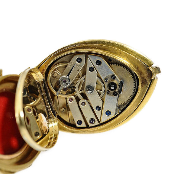 Swiss gold, enamel and diamond-set beetle watch Circa 1870 Swiss gold, enamel and diamond-set beetle watch Circa 1870