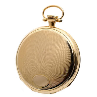 Belgian quarter repeating verge pocket watch Circa 1810