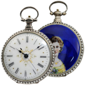 Swiss watch with centre seconds for Chinese Market Circa 1895