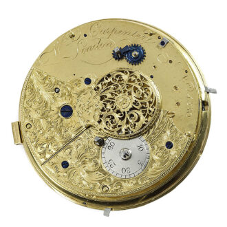 English coach watch made for the Chinese market Circa 1795