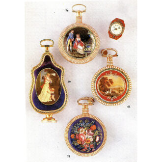English fine gold enamel centre seconds duplex Circa 1820