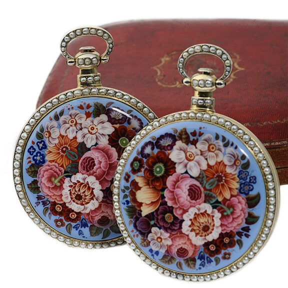 Swiss rare pair of pocket watches for the Chinese market Circa 1880 Swiss rare pair of pocket watches for the Chinese market Circa 1880
