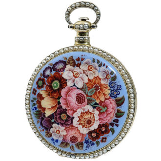 Swiss rare pair of pocket watches for the Chinese market Circa 1880