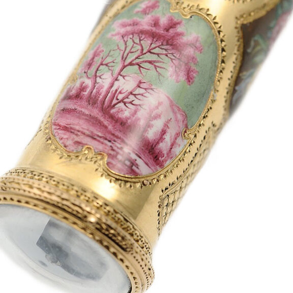 French etui with an integrated watch and compass, circa 1750 French etui with an integrated watch and compass, circa 1750