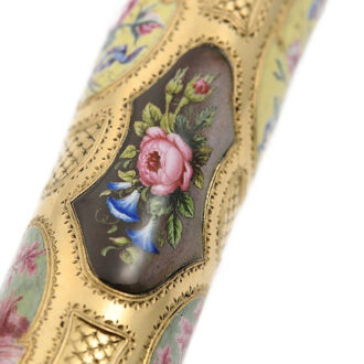 French etui with an integrated watch and compass, circa 1750 French etui with an integrated watch and compass, circa 1750