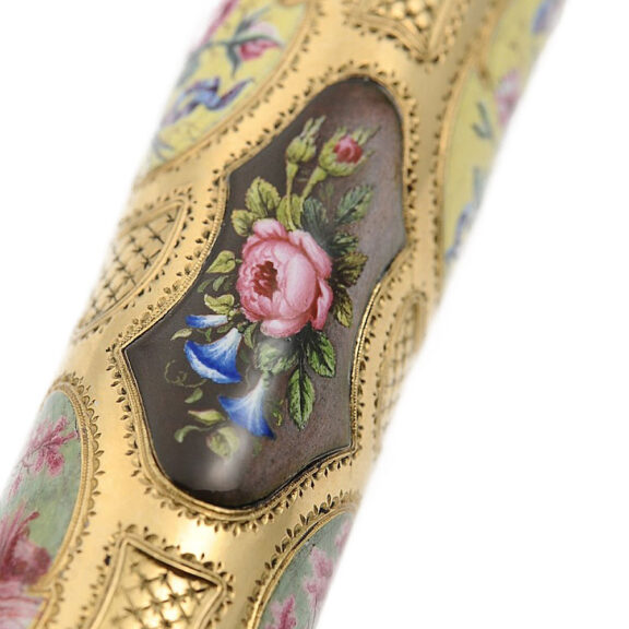 French etui with an integrated watch and compass, circa 1750 French etui with an integrated watch and compass, circa 1750