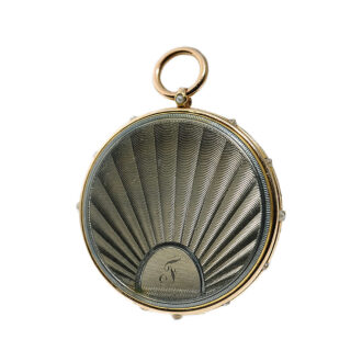 French gold Montre Médaillon à Tact watch Circa 1809