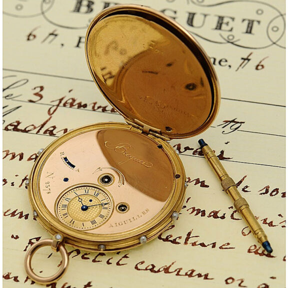French gold Montre Médaillon à Tact watch Circa 1809 French gold Montre Médaillon à Tact watch Circa 1809