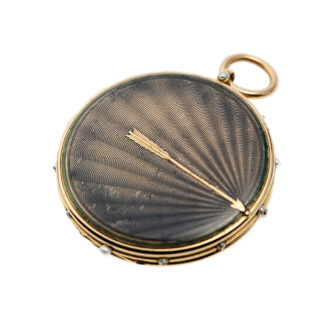 French gold Montre Médaillon à Tact watch Circa 1809