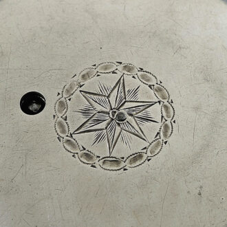 Large French silver quarter repeating coach clock Circa 1775