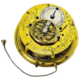 German coach clock with hour self strike and alarm Circa 1770 German coach clock with hour self strike and alarm Circa 1770