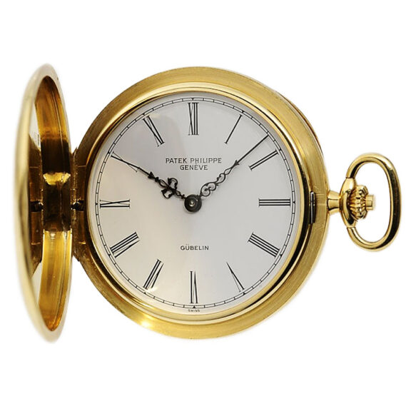 Swiss rare Geneva 18K gold pocket watch Circa 1972