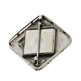 French Art Deco pendant with an integrated watch Circa 1915