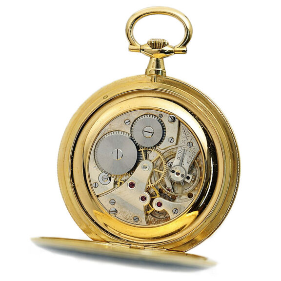Swiss gold and light blue translucent enamel watch Circa 1910 Swiss gold and light blue translucent enamel watch Circa 1910
