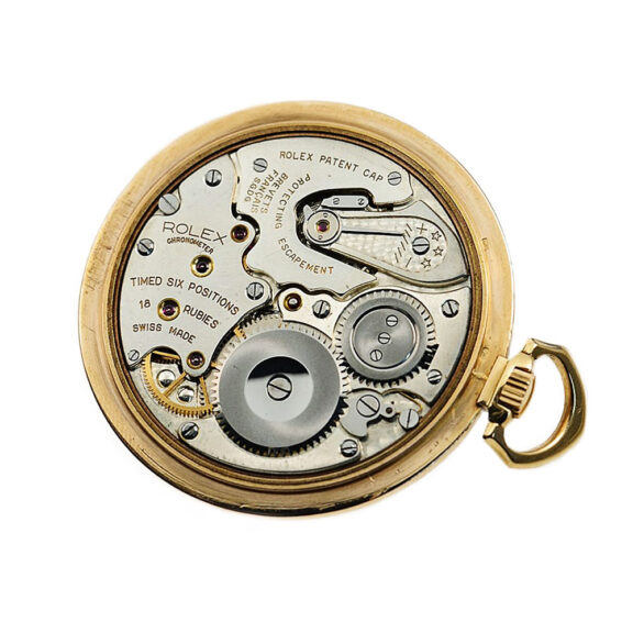 Swiss extremely rare gold world time pocket watch Circa 1947 Swiss extremely rare gold world time pocket watch Circa 1947