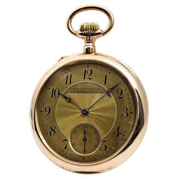 German gold pocket watch with presentation engraving Circa 1908