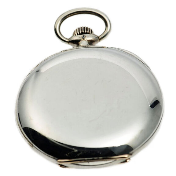 Rare German silver Glashütte hunting cased pocket watch Circa 1900 Rare German silver Glashütte hunting cased pocket watch Circa 1900