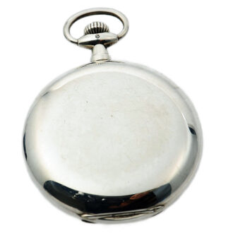 Fine German silver Glashütte hunting cased pocket watch Circa 1900