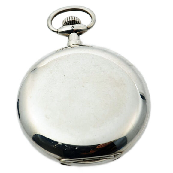 Fine German silver Glashütte hunting cased pocket watch Circa 1900 Fine German silver Glashütte hunting cased pocket watch Circa 1900