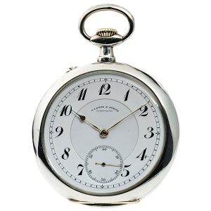 German silver pocket watch manufactured in quality 1A Circa 1909