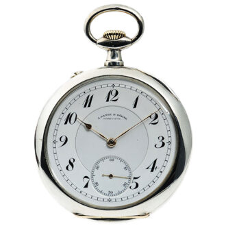 German silver pocket watch manufactured in quality 1A Circa 1909