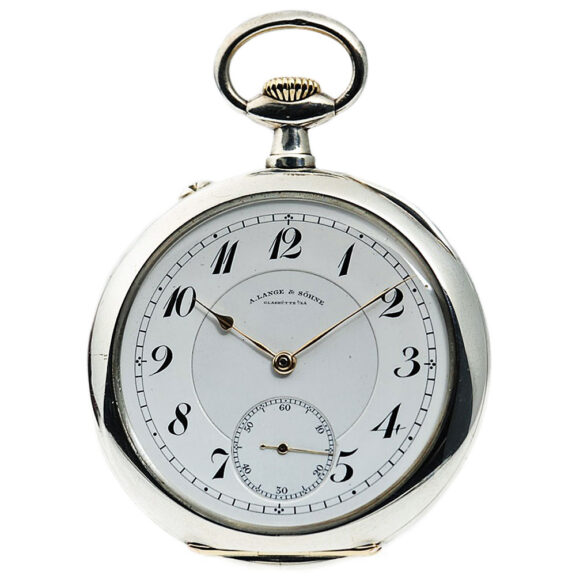 German silver pocket watch manufactured in quality 1A Circa 1909