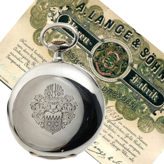 German silver pocket watch manufactured in quality 1A Circa 1909 German silver pocket watch manufactured in quality 1A Circa 1909