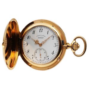 German gold pocket watch manufactured in quality 1A Circa 1901