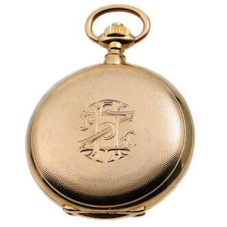 German gold pocket watch manufactured in quality 1A Circa 1901