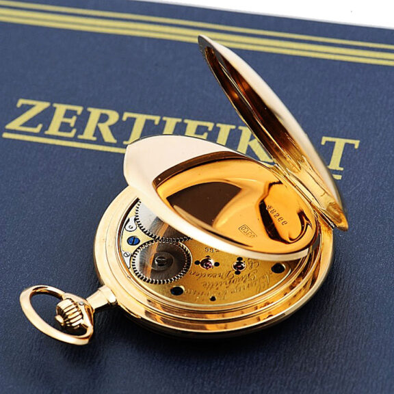 German gold pocket watch manufactured in quality 1A Circa 1905 German gold pocket watch manufactured in quality 1A Circa 1905