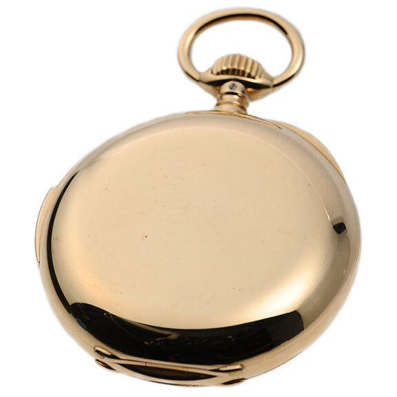 German 18k rose gold Glashütte pocket watch Circa 1891 German 18k rose gold Glashütte pocket watch Circa 1891