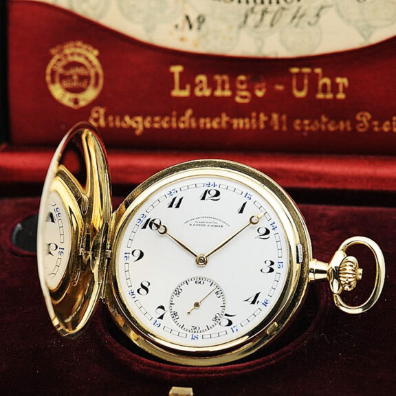 German 14 Carat gold Glashütte pocket watch Circa 1926 German 14 Carat gold Glashütte pocket watch Circa 1926