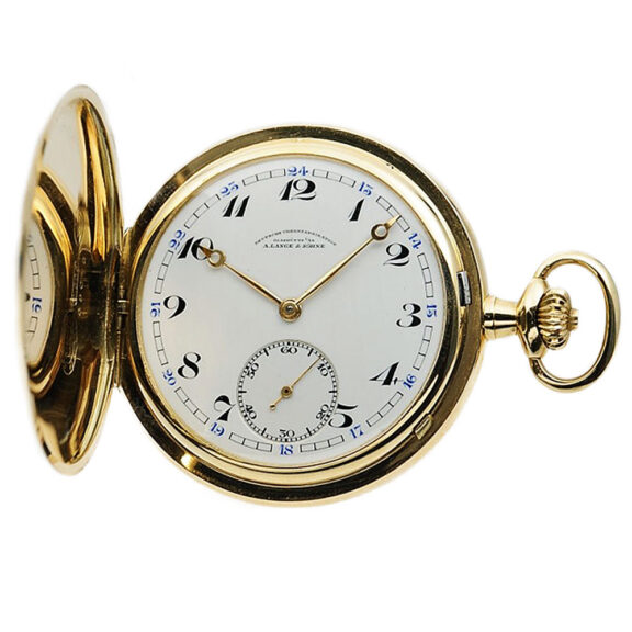 German 14 Carat gold Glashütte pocket watch Circa 1926