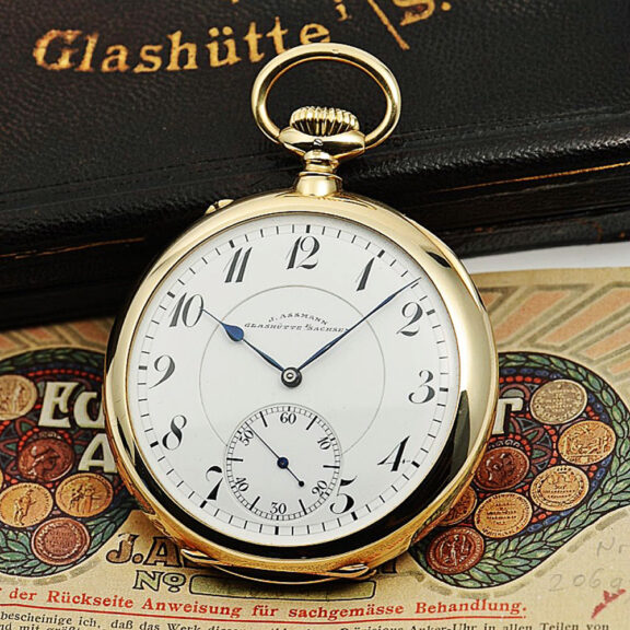 German gold pocket watch manufactured in quality 1A Circa 1910 German gold pocket watch manufactured in quality 1A Circa 1910