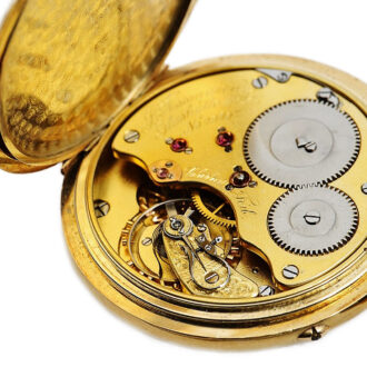 German gold pocket watch manufactured in quality 1A Circa 1910