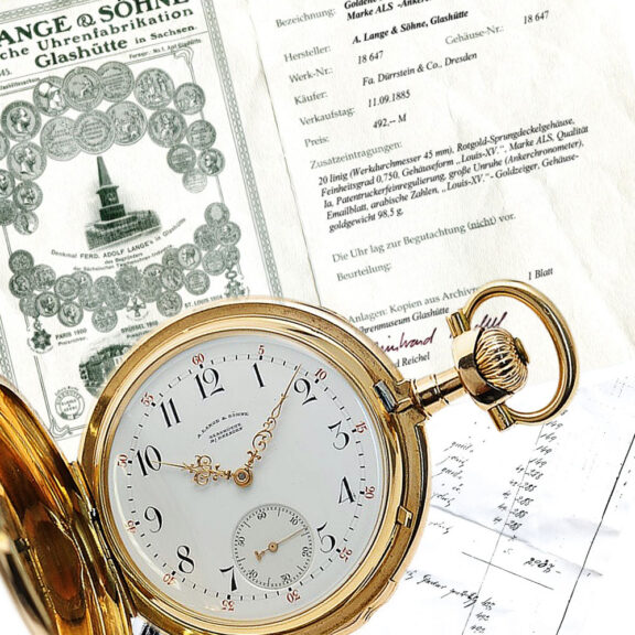 German gold Glashütte Ankerchronometer Circa 1885 German gold Glashütte Ankerchronometer Circa 1885