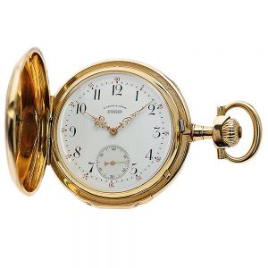 German gold Glashütte Ankerchronometer Circa 1885