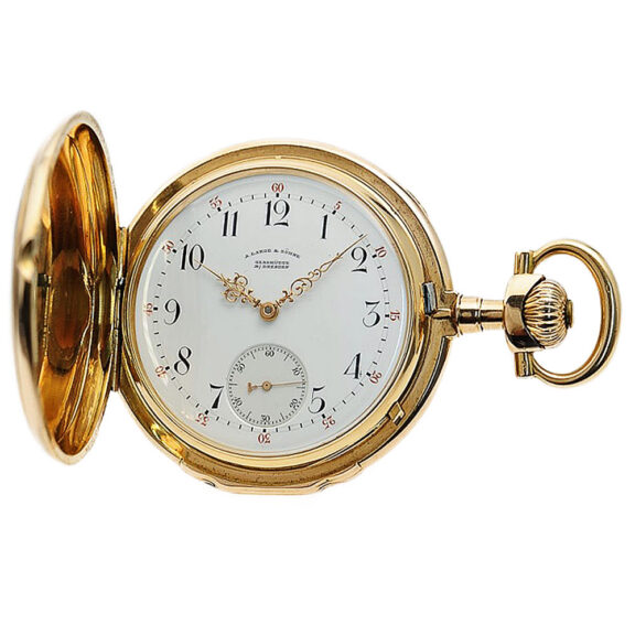German gold Glashütte Ankerchronometer Circa 1885 German gold Glashütte Ankerchronometer Circa 1885