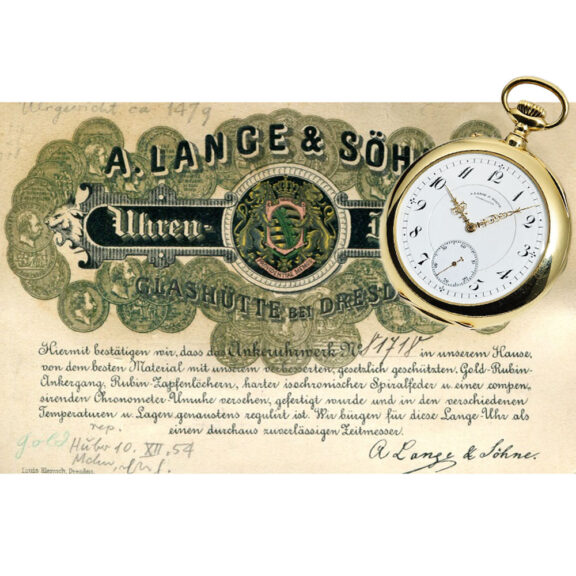 Heavy German 18k gold Glashütte chronometer Circa 1922 Heavy German 18k gold Glashütte chronometer Circa 1922
