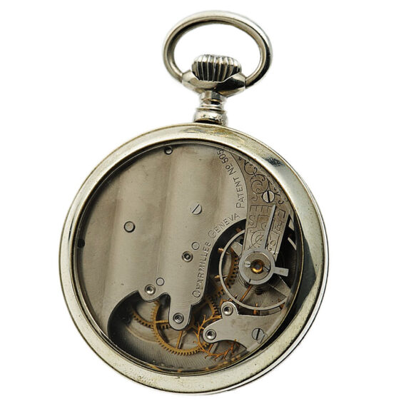 Rare Swiss silver gentleman's pocket watch Circa 1894 Rare Swiss silver gentleman's pocket watch Circa 1894