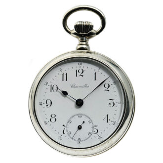 Rare Swiss silver gentleman's pocket watch Circa 1894