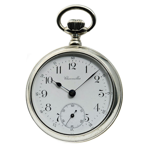 Rare Swiss silver gentleman's pocket watch Circa 1894
