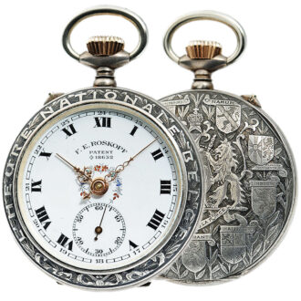 Swiss pocket watch made for the world exhibition Circa 1912