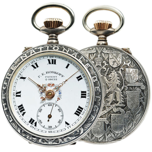 Swiss pocket watch made for the world exhibition Circa 1912