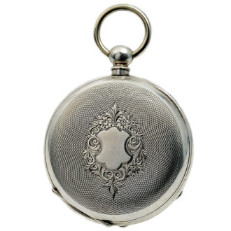 Swiss pocket watch with spring detent escapement Circa 1880 Swiss pocket watch with spring detent escapement Circa 1880