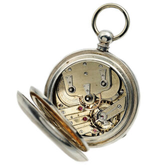 Swiss pocket watch with spring detent escapement Circa 1880 Swiss pocket watch with spring detent escapement Circa 1880