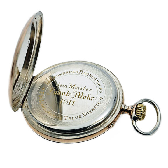 Swiss decorative IWC hand-engraved pocket watch Circa 1911 Swiss decorative IWC hand-engraved pocket watch Circa 1911